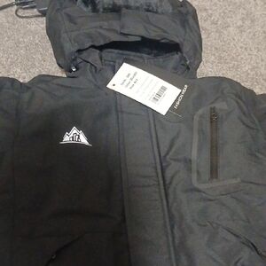 Fashionwear Black Hooded Jacket